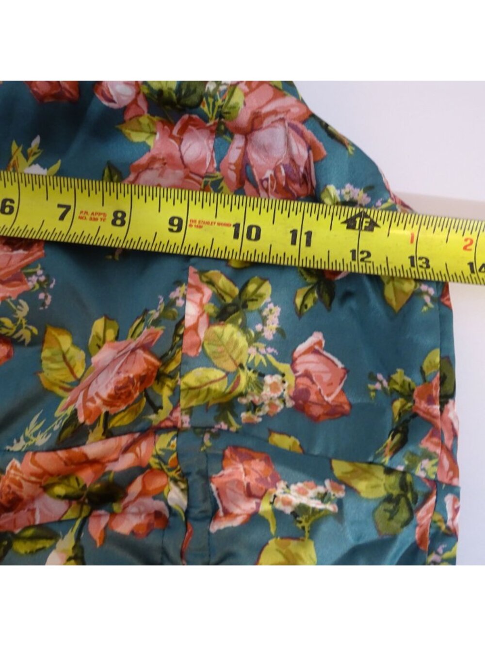 HELLO MOLLY Style Statement Era One Shoulder Satin Maxi Dress Green Size S 4 NEW - Picture 12 of 16